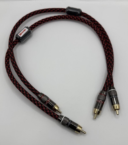 Braided rca audio - rca,