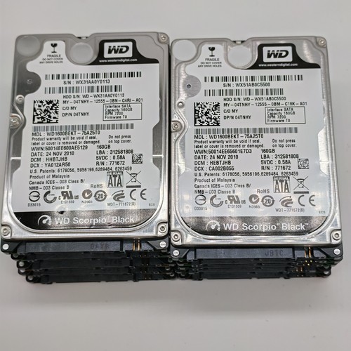 Job lot 10x western - digital, wd
