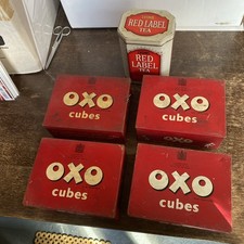 4 OXO Vintage Cubes Metal
