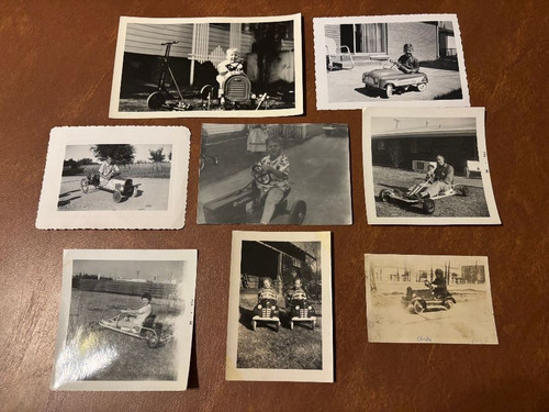 Vintage carts peddle cars - vintage, go