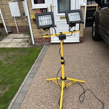 Work Lights Tripod Site LED Mains Powered Portable 230v 20W/30W Light Stand