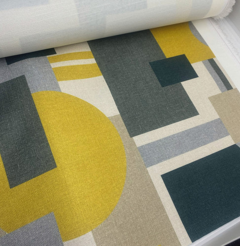Metres yellow and grey retro - grey,