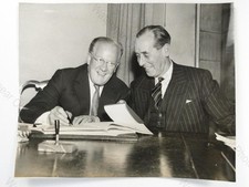 Jack Hylton T M Brownrigg Associated Rediffusion ITV Contract 1957 VTG Photo