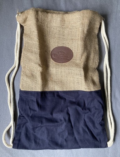 Corona beer hessian drawstring - corona,