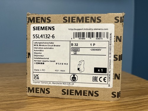 Siemens 32amp mcb b32 10ka - siemens,