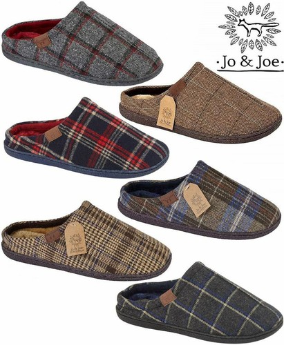 Mens slip slippers - slip, on
