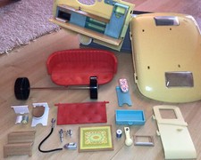 Sylvanian Families Caravan Spares Parts Multi-item Listing, Bed, Door, Steps etc