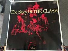The Clash Columbia Records Original Story Of The Clash Promo Poster