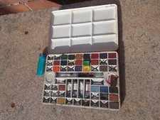 Antique Watercolour Paint Box