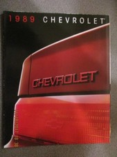 1989 Chevrolet Full Line Sales