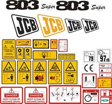 JCB 803 Super. Mini Digger