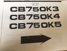HONDA CB 750 K3 K4 K5 Parts