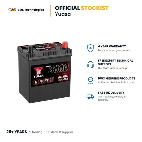12v car battery type 054 - type,