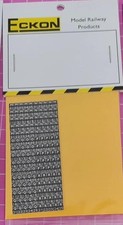 Signal ID plates M-R 1-25