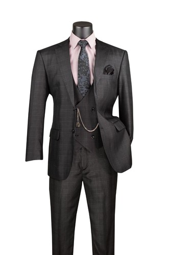 Vinci men regular fit glen - regular,
