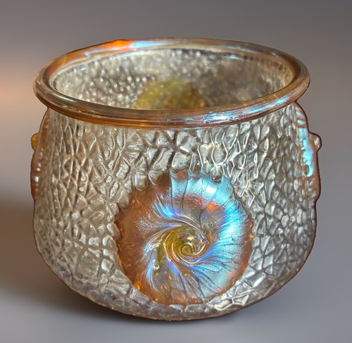 Loetz nautilus bohemian art - nautilus,