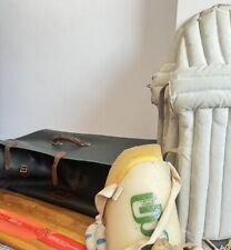 Rare Old Vintage Gray Nicolls Bat And Cricket Set With a Bag