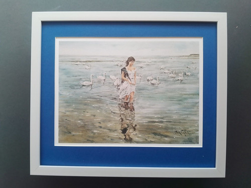 Gordon king print - print, 'swan