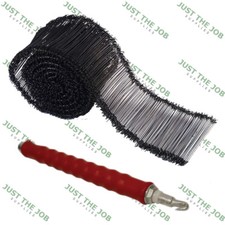 1000x Double Loop Metal Wire Cable Ties ~ 150mm,200mm Rebar / Multipurpose Tool