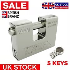 Shipping Container Lock HEAVY DUTY 90mm Padlock High Security Shutter SWIFT Lock