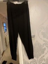Ladies Harem Style Trousers Size Xl Leg29