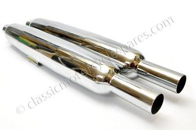 Bsa a50 a65 silencers - a50,,