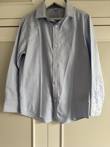 Boys shirt pale blue - boys,