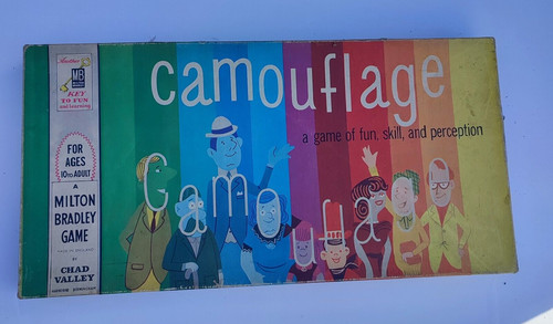 Vintage camouflage board - vintage,