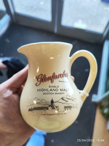 Glenfarclas whisky water jug - glenfarclas,