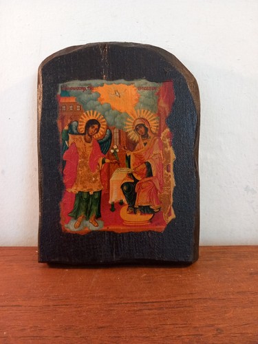 Vintage religious icon - religious, paper