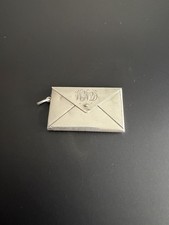 Edwardian solid silver double - solid,