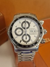 EBEL 1911 Discovery COSC Chronograph Swiss Watch. E9750L62. Silver.