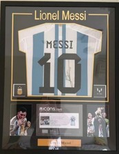 Lionel Messi Hand Signed