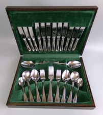 Arthur Price Cutlery Canteen Set for 6. Stainless Steel. Bead pattern. Vintage.