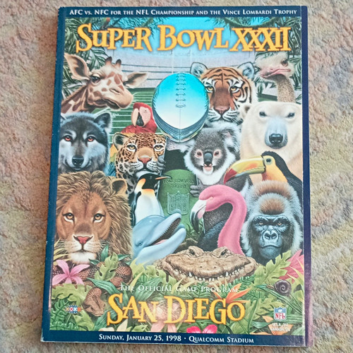 Super bowl xxxii official nfl - super,