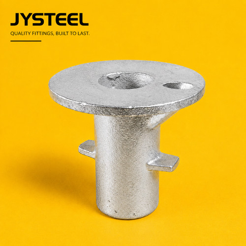 New galvanised key - galvanised, clamps