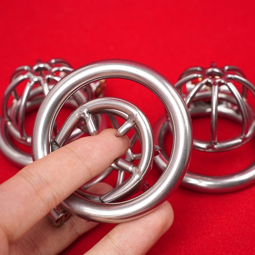 Metal penis chastity cage - chastity,