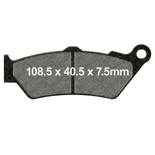 Pair brake pads ebc - pair, fa209/2