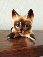 Ceramic siamese kitten approx - ceramic,