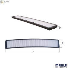 FILTER CABIN AIR LA 102 FOR