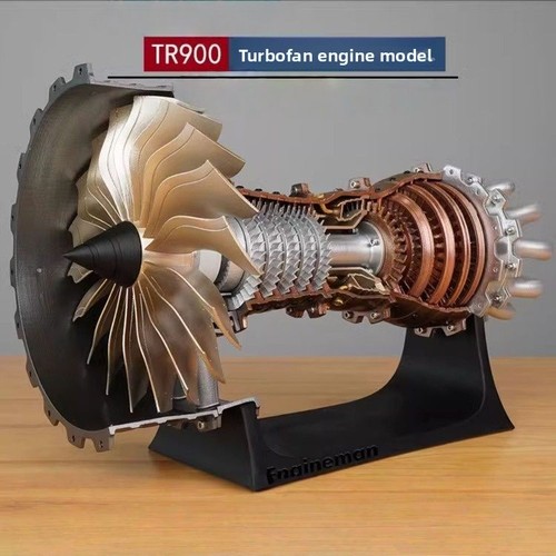Mini turbofan aircraft engine - turbofan,