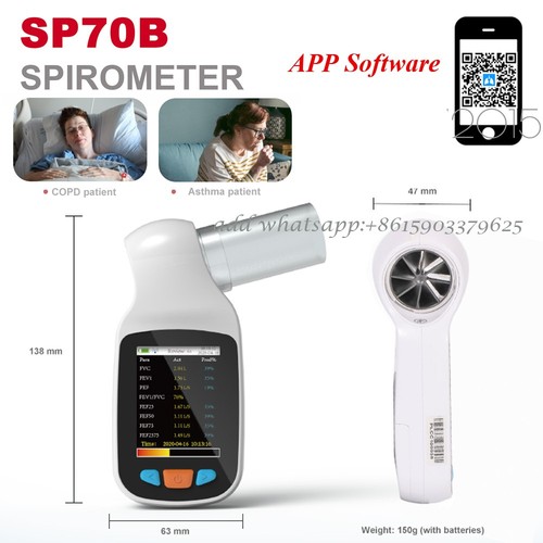Spirometer pulmonary function - pulmonary,
