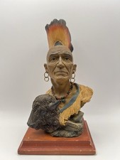 Native American With Buffalo