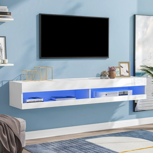 Floating stand wall mounted - tv,
