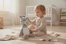 Personalised Zebra Teddy