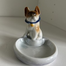 Vintage French Bulldog Trinket Dish