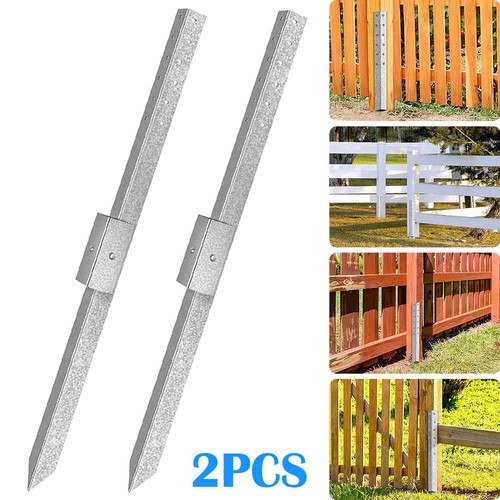 2pcs fence post repair stakes - 2pcs,