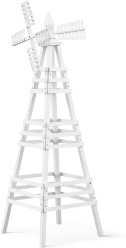 Outdoor yard windmill wooden - windmill,