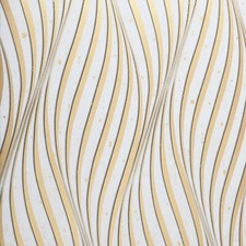 Gloss Gold Wave Stripe Wallpaper Living Room Bedroom Wall Paper Beige/Black/Grey