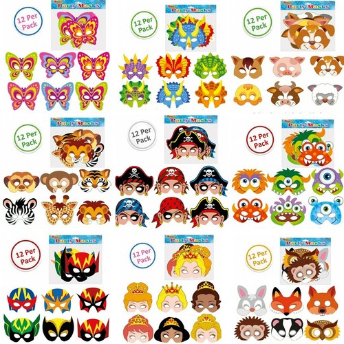 Card masks party - x, loot